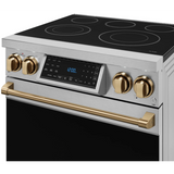 30 Inch Professional Electric Range With Tilt Panel Touch Control In Stainless Steel/bronze Gordon Ramsay Series - RSE30-BRZ
