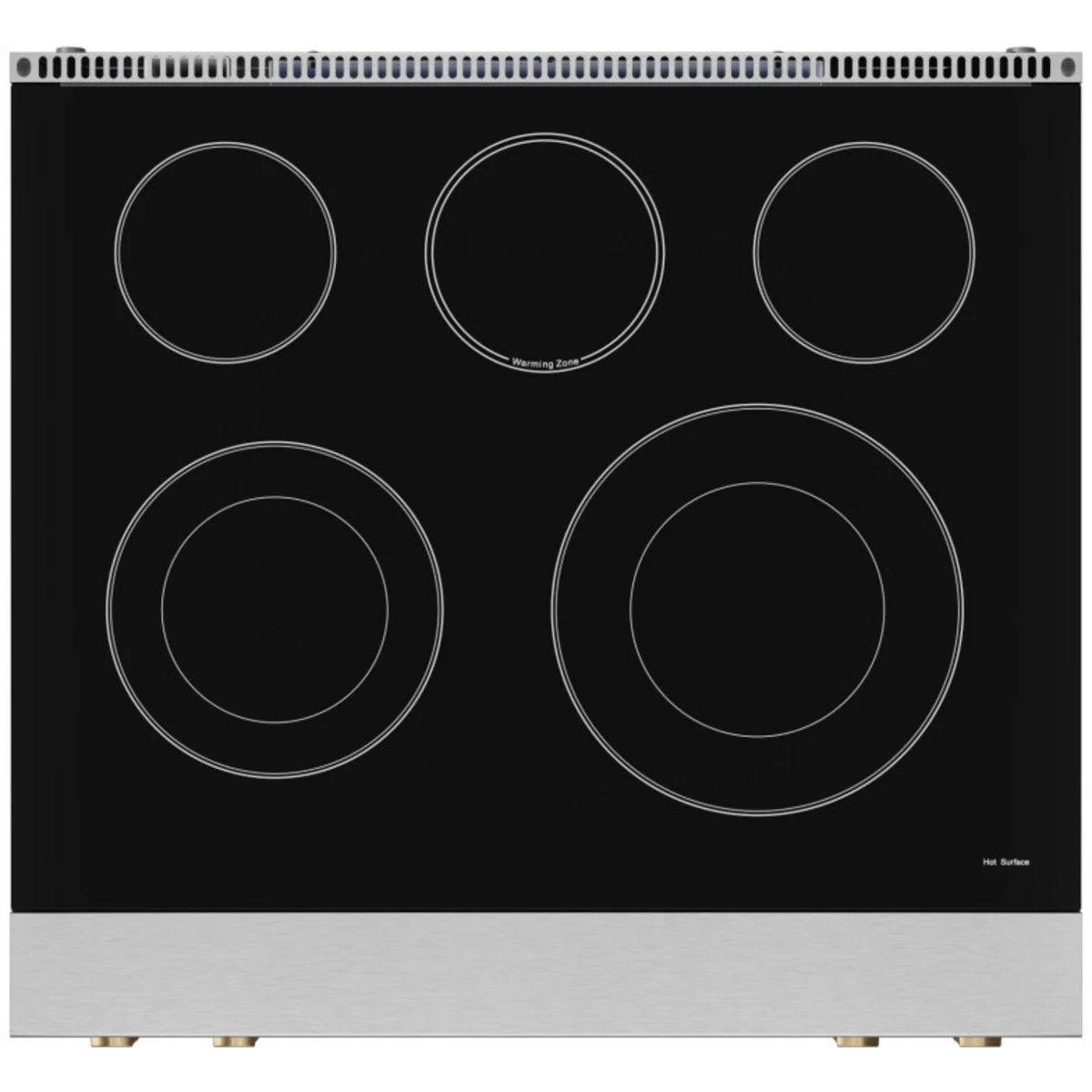 30 Inch Professional Electric Range With Tilt Panel Touch Control In Stainless Steel/bronze Gordon Ramsay Series - RSE30-BRZ