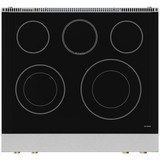 30 Inch Professional Electric Range With Tilt Panel Touch Control In Stainless Steel/bronze Gordon Ramsay Series - RSE30-BRZ