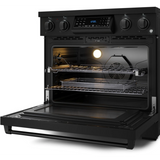 36 Inch Professional Electric Range with Tilt Panel Touch Control in Black | Gordon Ramsay Series – RSE36B