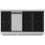 48 Inch Professional Lp Range With Pro-style Knobs In Stainless Steel/bronze Gordon Ramsay Series - RSG48ELPBRZ