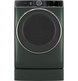 GE Profile GFR0728PWGN laundry riser shown with washer and dryer