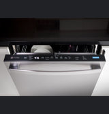 GE Profile(TM) ENERGY STAR(R) Fingerprint Resistant Top Control Stainless Interior Dishwasher with Microban(TM) Antimicrobial Protection with Sanitize Cycle - (PDT715SYVFS)