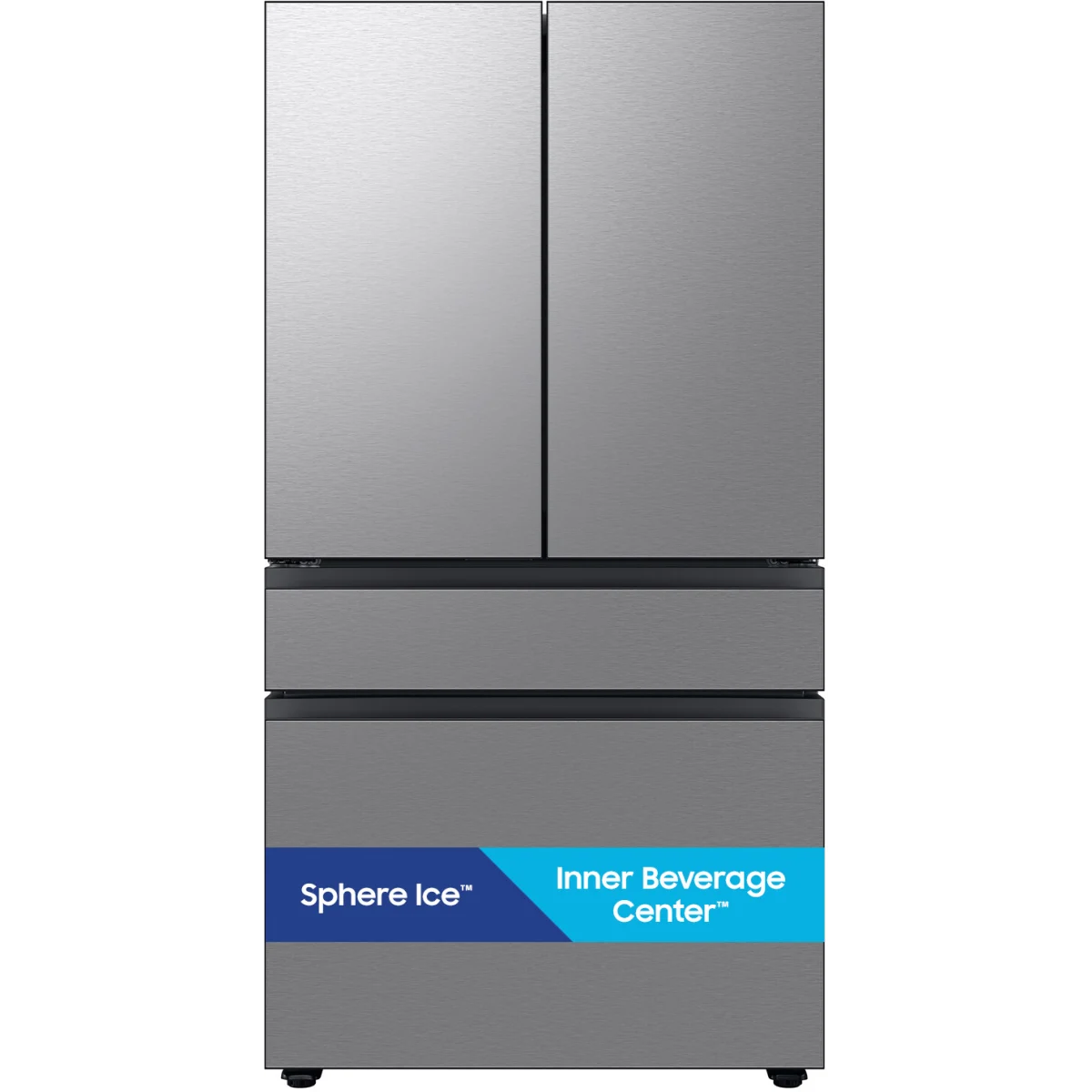 36 Inch Freestanding 4-Door French Door Smart Refrigerator with 29 cu. ft. Total Capacity, Beverage Center™, FlexZone™ Drawer, Dual Auto Ice Maker with Sphere Ice™, ADA Compliant, and ENERGY STAR® Certified
