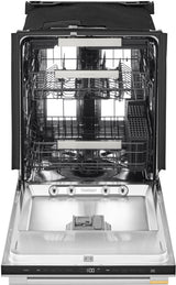 LG SIGNATURE SDNTH981S dishwasher front open with racks