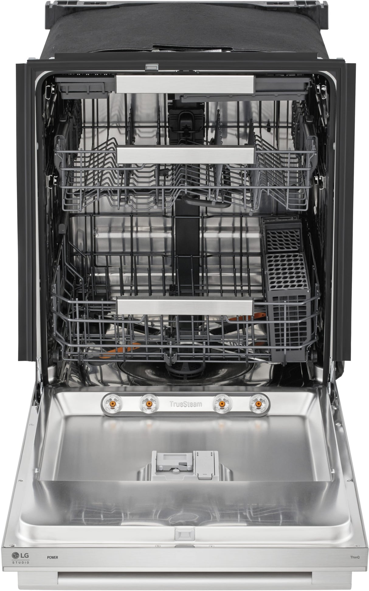 LG STUDIO SDNTHS72S dishwasher door open