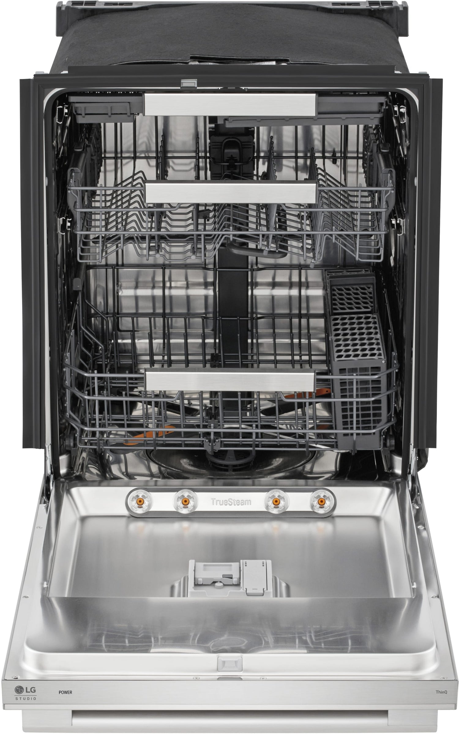 LG STUDIO SDNTHS72S dishwasher door open