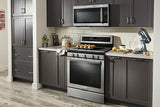 KitchenAid KFGG504KPS range in kitchen