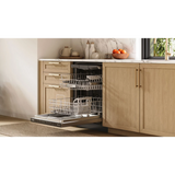 24 Inch Fully Integrated Built-In Smart Dishwasher with 16 Place Setting Capacity, 7 Wash Cycles, Standard 3rd Rack, 44 dBA Noise Level, Zone Wash, AutoAir®, Home Connect™, Stainless Steel Anti-Fingerprint, NSF® Certified and ENERGY STAR® Certified