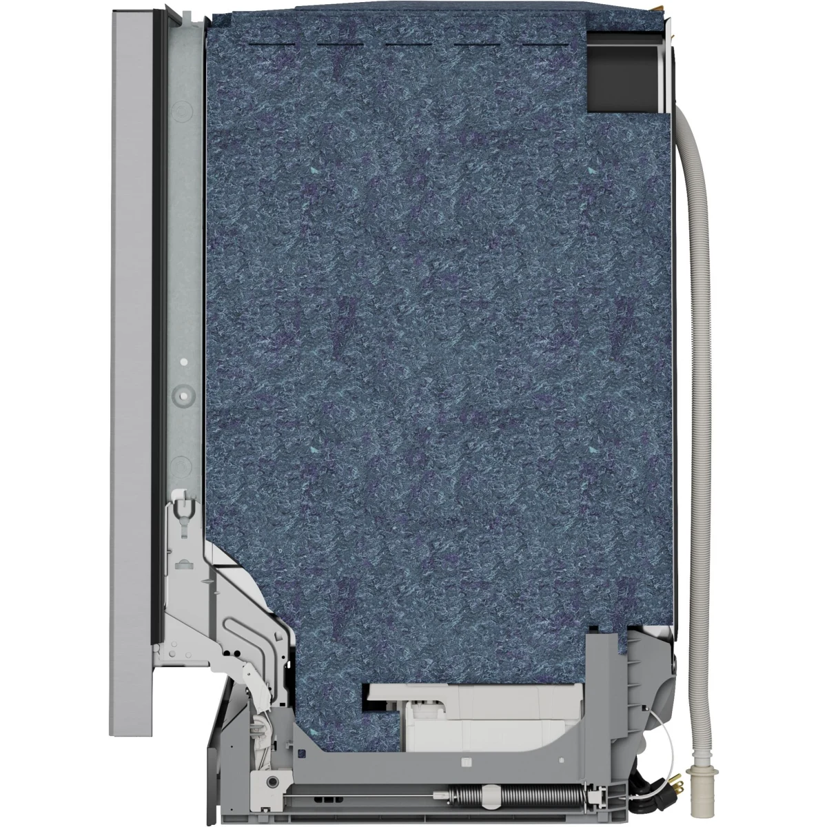 24 Inch Fully Integrated Built-In Smart Dishwasher with 16 Place Setting Capacity, 7 Wash Cycles, Standard 3rd Rack, 44 dBA Noise Level, Zone Wash, AutoAir®, Home Connect™, Stainless Steel Anti-Fingerprint, NSF® Certified and ENERGY STAR® Certified