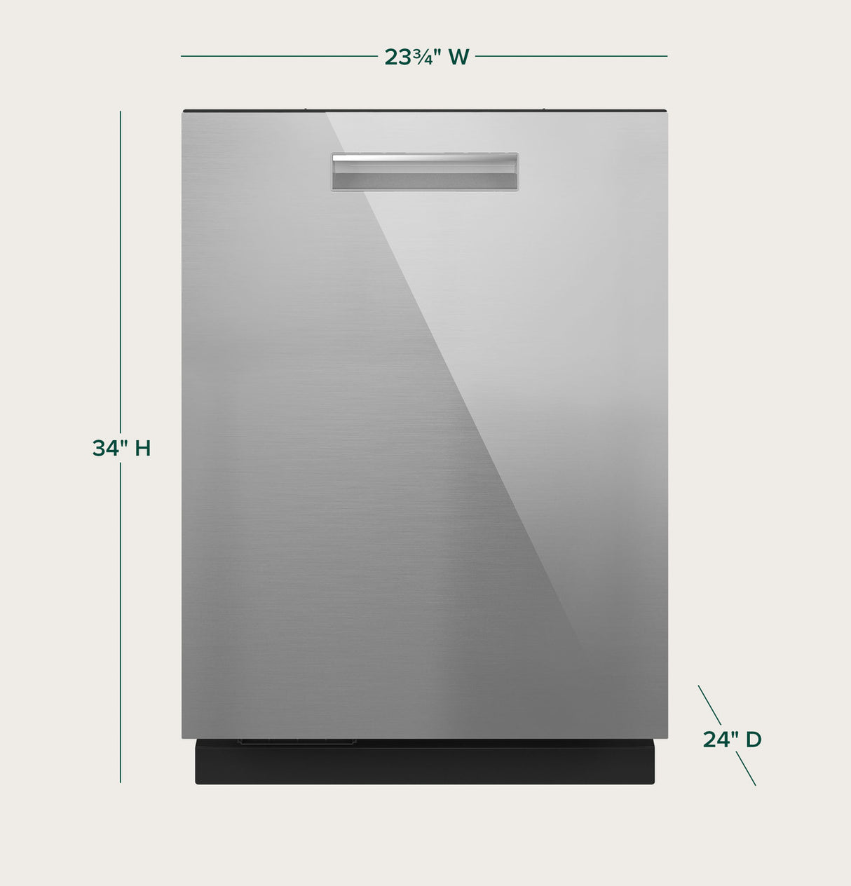 Cafe CDP888M5VS5 dishwasher detail
