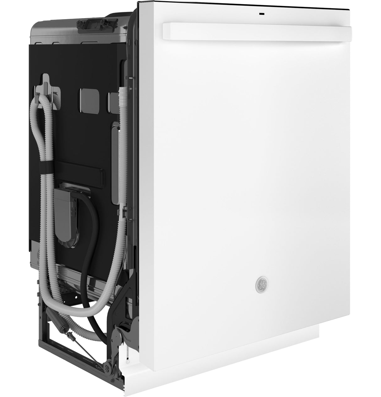 GE GDT670SGVWW - 24 in. Top Control Flush-Mount Dishwasher with 45 dBa Sound Level, 3rd-Rack & Dry Boost - White