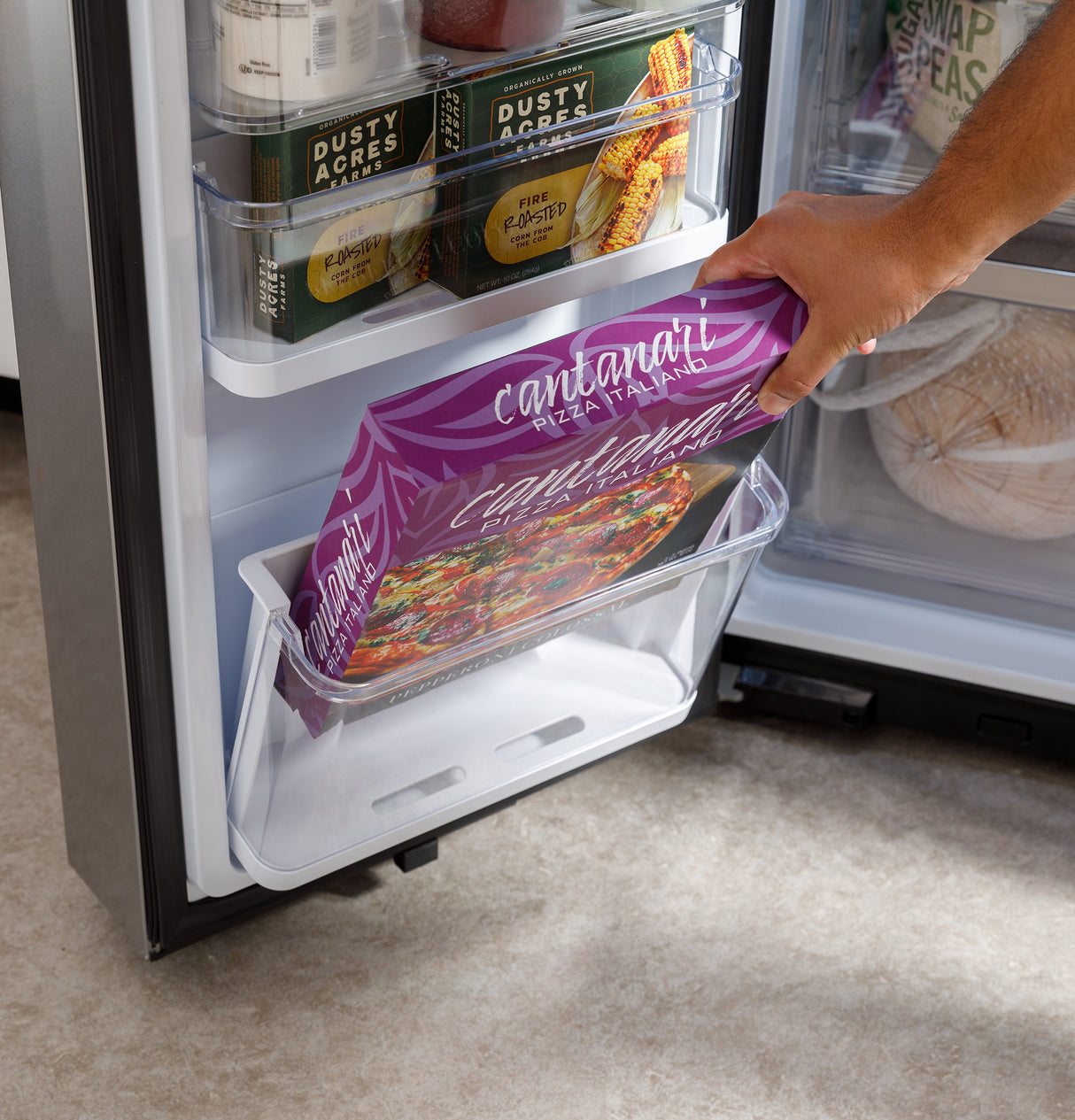 GE Profile ENERGY STAR 28.3 Cu. Ft. Quad-Door Refrigerator with Dual-Dispense AutoFill Pitcher - PAE28BYTFS