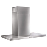 Whirlpool WVW57UC0FS stainless wall range hood controls