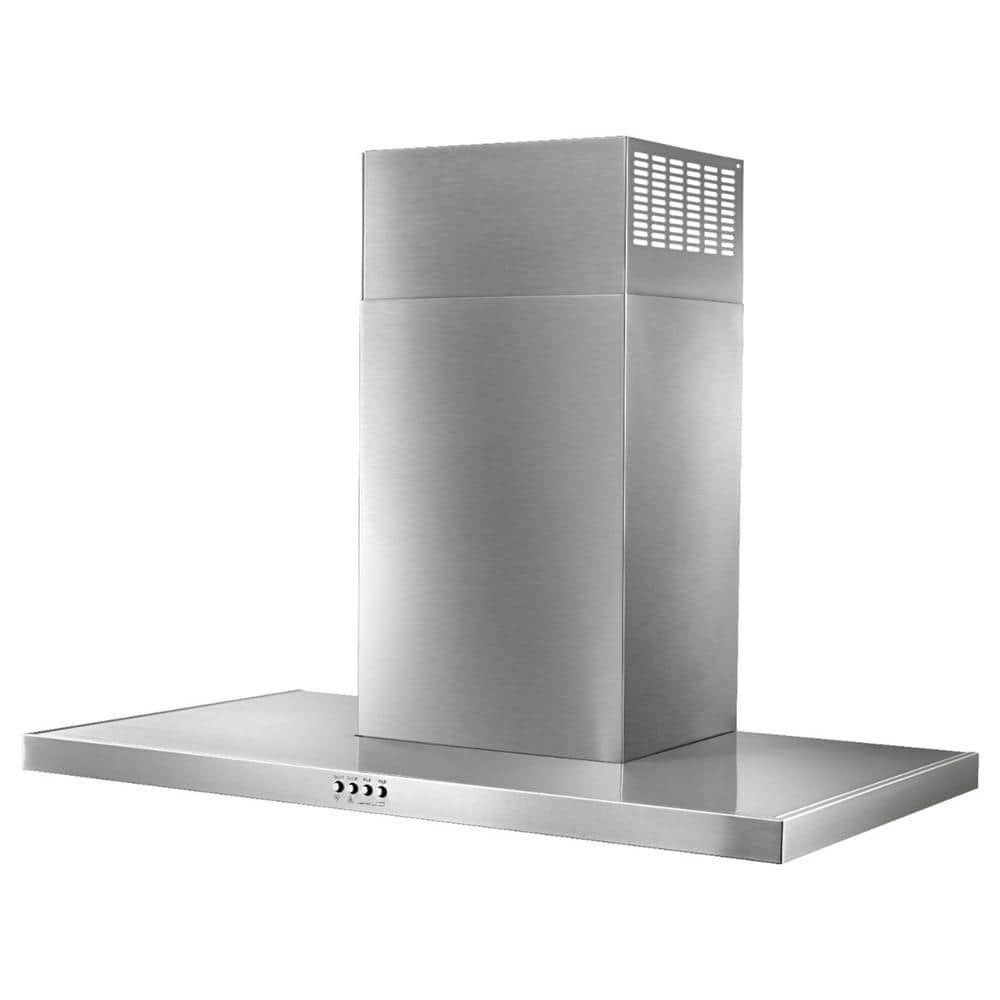 Whirlpool WVW57UC6FS stainless wall range hood underside