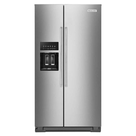 KitchenAid KRSF705HPS side-by-side refrigerator