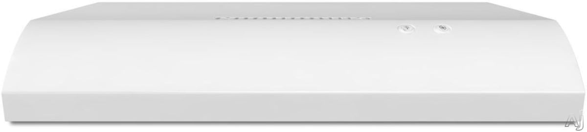 Whirlpool UXT4030ADW under-cabinet range hood in white