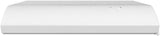 Whirlpool UXT4030ADW under-cabinet range hood in white