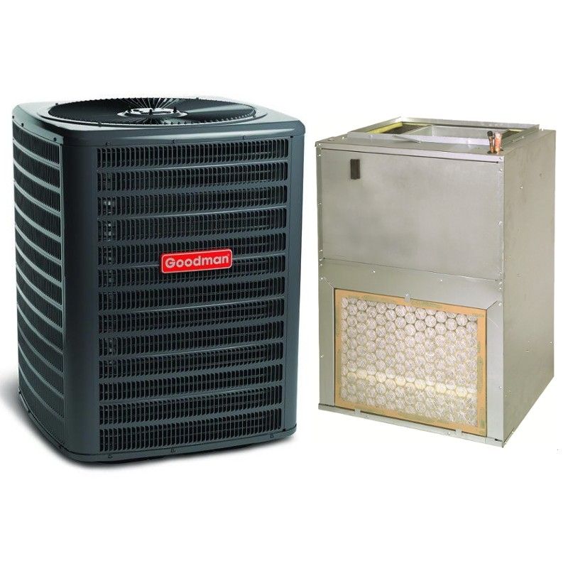 Goodman 1.5 Ton 13.4 SEER2 Air Conditioner Split System - R32 Single Stage - Upflow