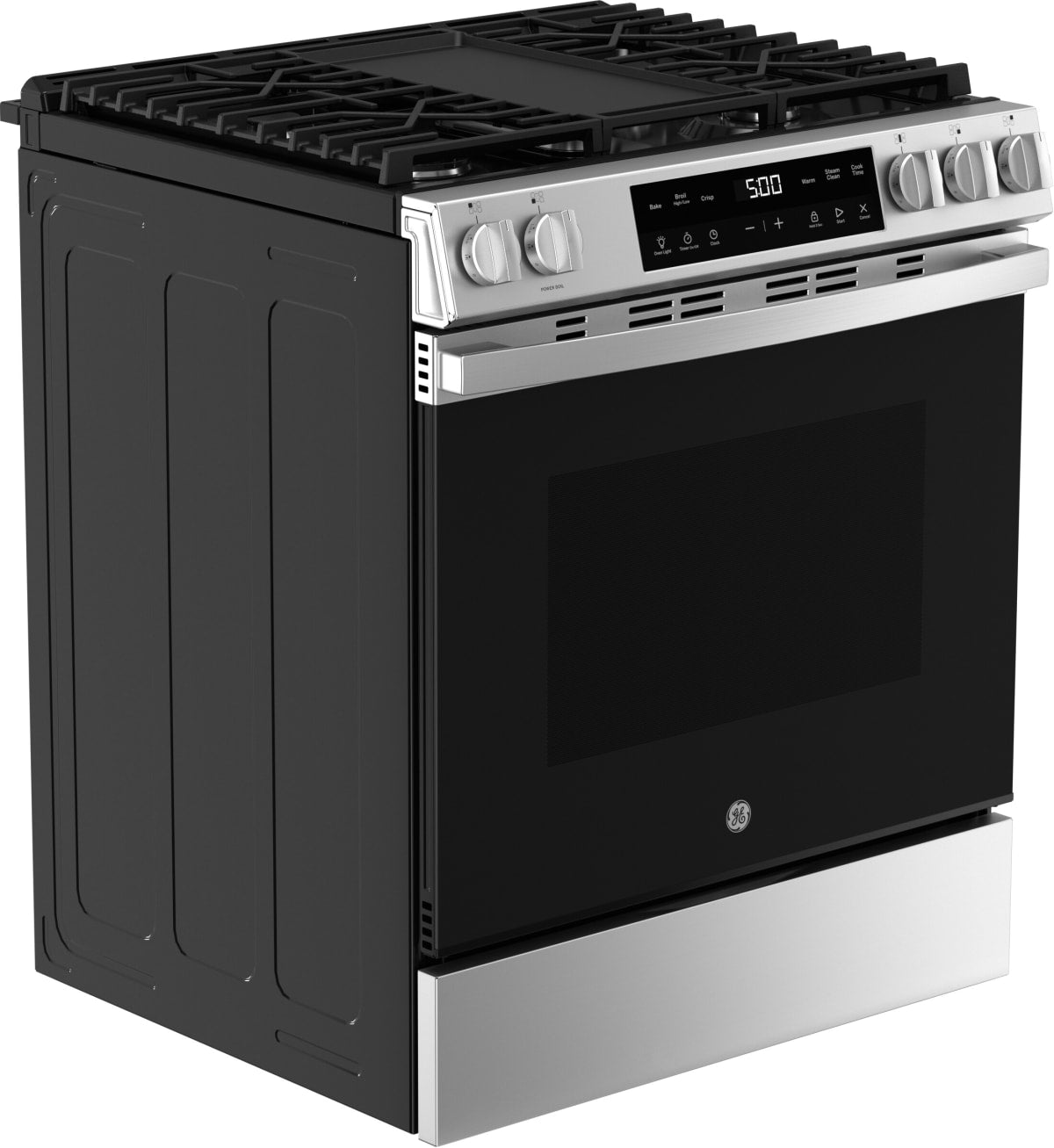 GE GGS500SVSS 30-inch Slide-In Gas Range - Oven Interior