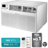 TCL 14,000 BTU through-the-wall air conditioner H14T9EX1-A front view