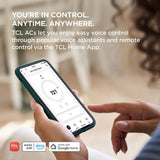 TCL 14,000 BTU through-the-wall air conditioner H14T9EX1-A remote control