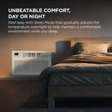 TCL 14,000 BTU through-the-wall air conditioner H14T9EX1-A angled side view