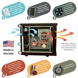 Original SUNHEAT USA1500-M Infrared Heater - American Walnut