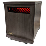 Original SUNHEAT USA1500-M Infrared Heater - Charcoal Walnut