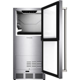 Thor Kitchen TIM1511 15" Freestanding Indoor/Outdoor Ice Maker with 26 Lbs. Ice Storage Capacity in Stainless Steel