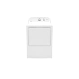 GE 6.2 cu. ft. Capacity Electric Dryer with Shallow Depth – White (GTX38EASWWS)