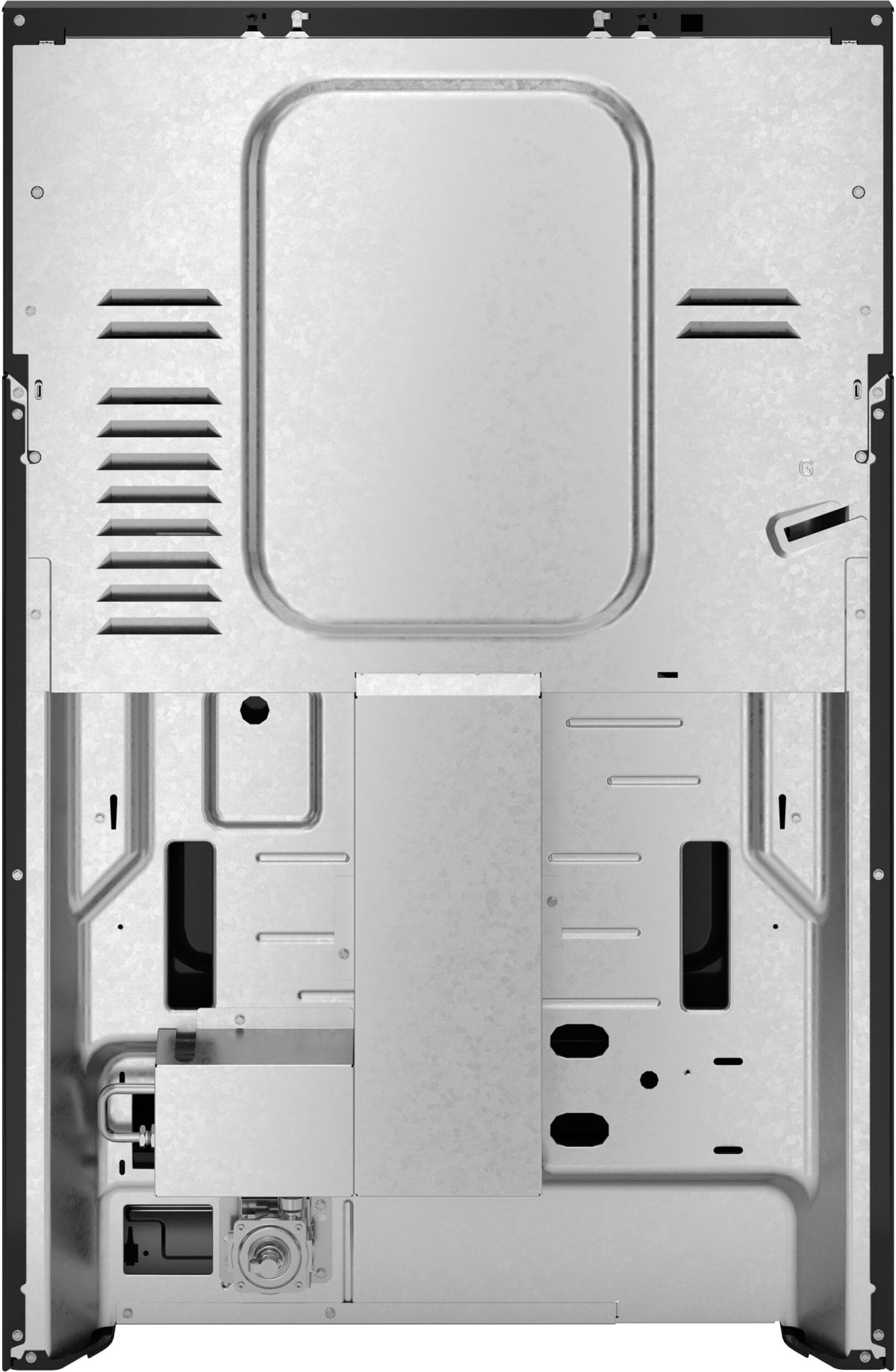 GE GGF400PVBB 30-inch Gas Range Black - Cooktop Detail