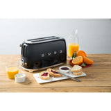 Smeg 50's Retro Design TSF02BLUS Countertop Toaster in Black