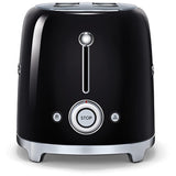Smeg 50's Retro Design TSF02BLUS Countertop Toaster in Black