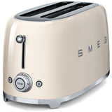 Smeg 50's Retro Design TSF02CRUS Countertop Toaster in Cream