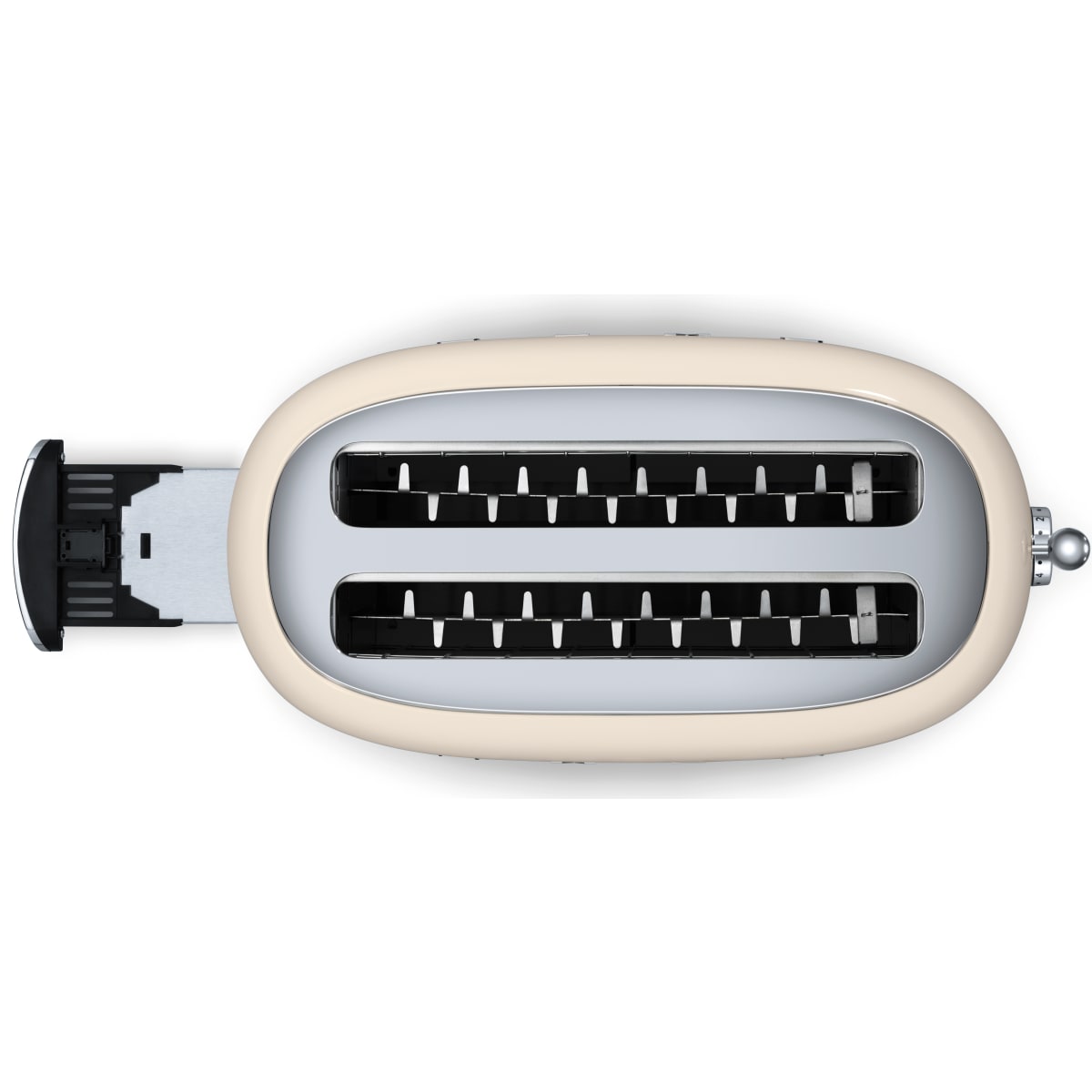 Smeg 50's Retro Design TSF02CRUS Countertop Toaster in Cream