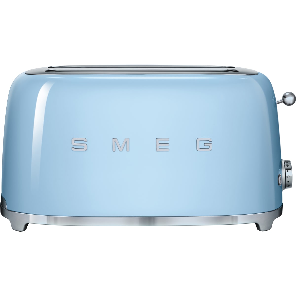 Smeg 50's Retro Design TSF02PBUS Countertop Toaster in Pastel Blue