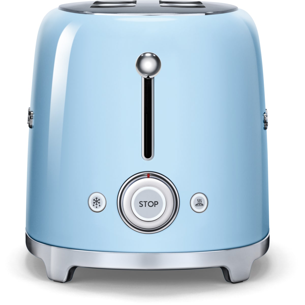 Smeg 50's Retro Design TSF02PBUS Countertop Toaster in Pastel Blue