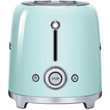 Smeg 50's Retro Design TSF02PGUS Countertop Toaster in Pastel Green