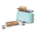 Smeg 50's Retro Design TSF02PGUS Countertop Toaster in Pastel Green