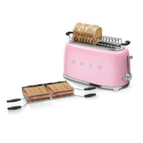 Smeg 50's Retro Design TSF02PKUS Countertop Toaster in Pink