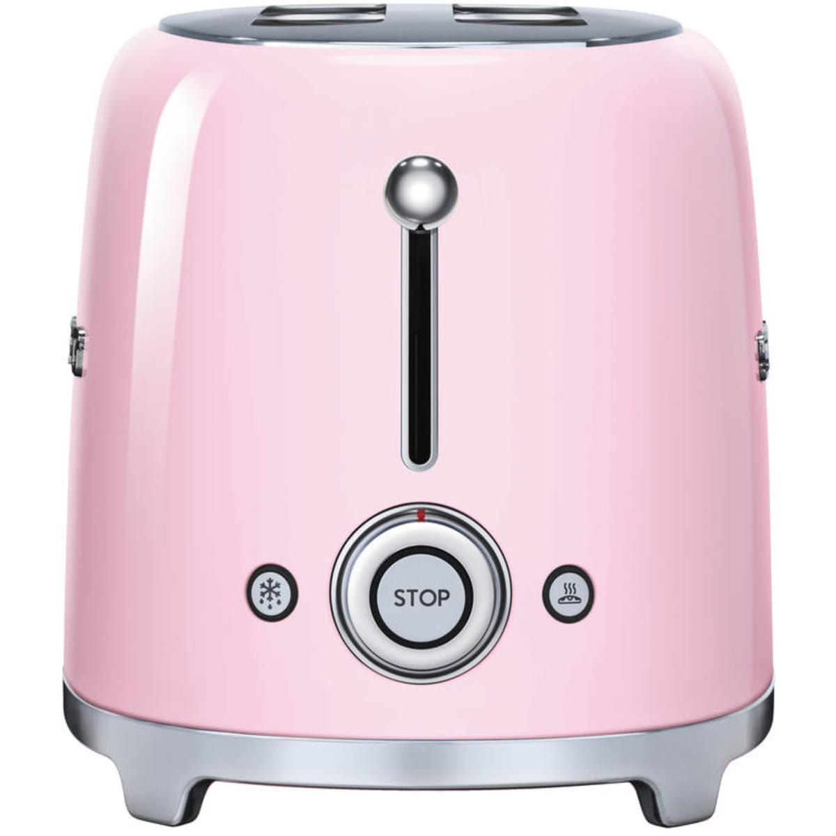 Smeg 50's Retro Design TSF02PKUS Countertop Toaster in Pink