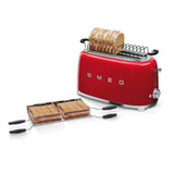 Smeg 50's Retro Design TSF02RDUS Countertop Toaster in Red