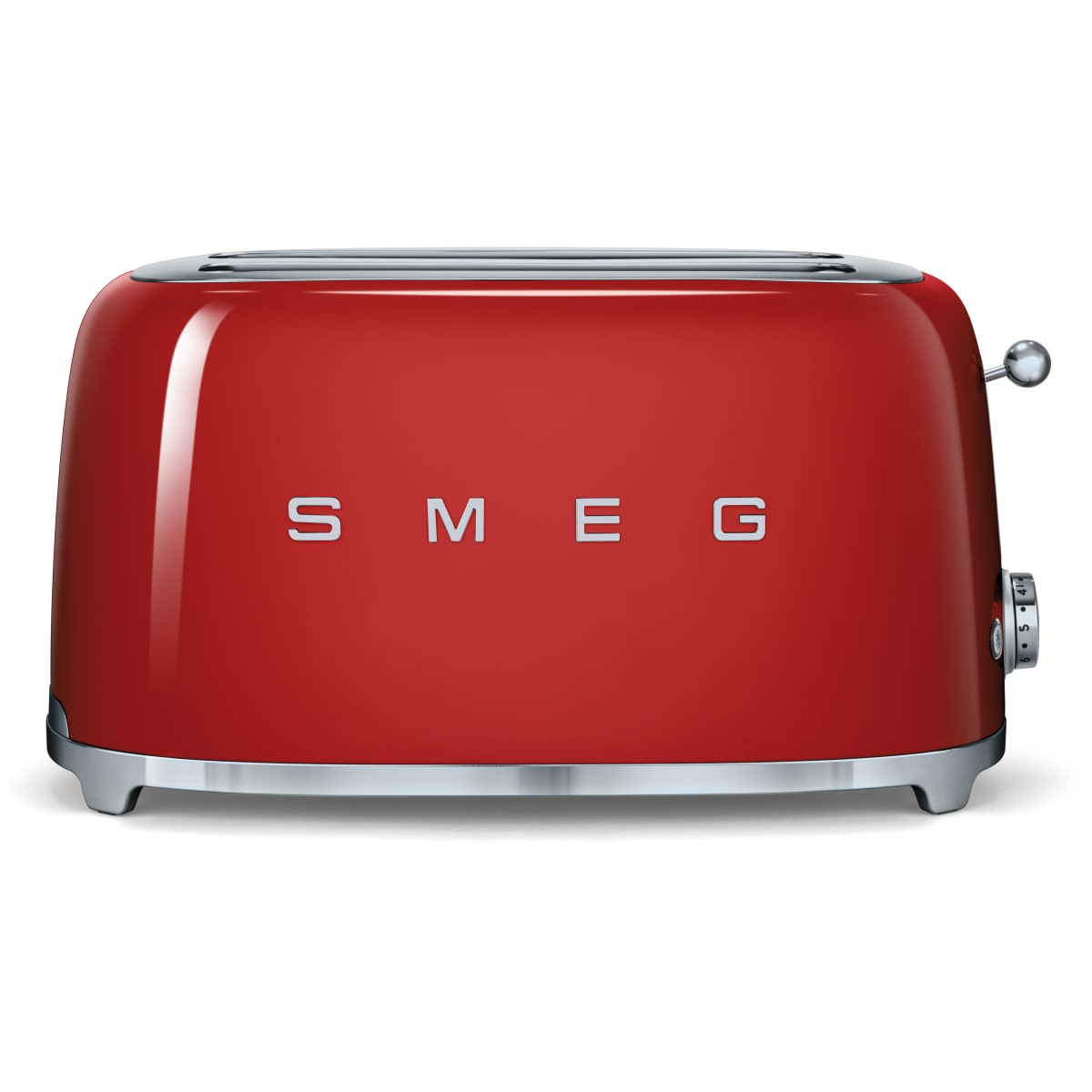 Smeg 50's Retro Design TSF02RDUS Countertop Toaster in Red