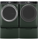 GE Profile GFP1528PWGN laundry pedestal adjustable divider detail