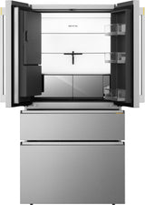 LG SIGNATURE UM22WZH98S refrigerator front doors open