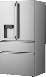 LG SIGNATURE UM22WZH98S refrigerator left angle view