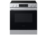 Samsung NSE70H63SR Slide-In Electric Range front view