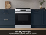 Samsung NSE70H63SR Slide-In Electric Range oven interior