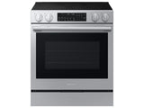 Samsung NSE90H63SR Slide-In Electric Range front view